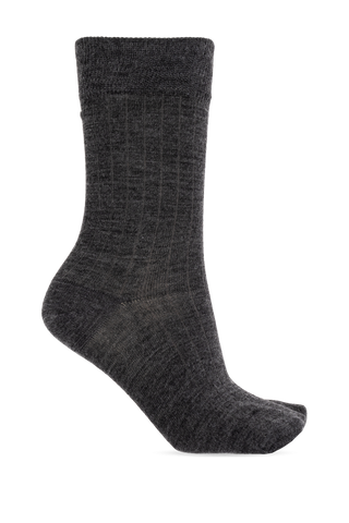 Maison Margiela GREY Wool socks 1