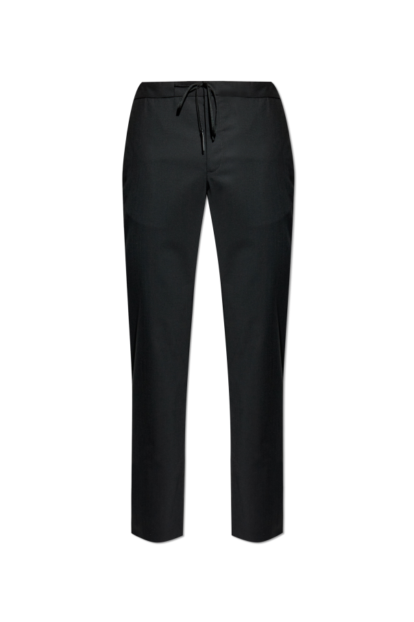 Maison Margiela BLACK Tapered leg trousers 1