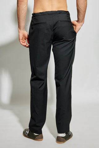 Maison Margiela BLACK Tapered leg trousers 4
