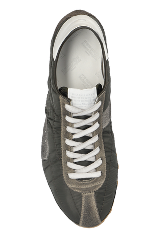 Maison Margiela GREEN Quilted sports shoes 6