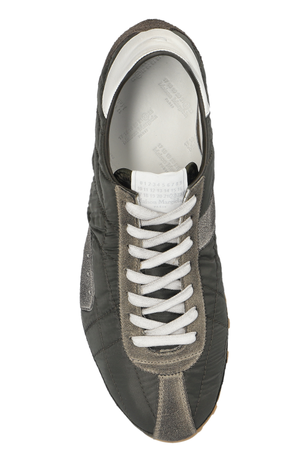 Maison Margiela GREEN Quilted sports shoes 6