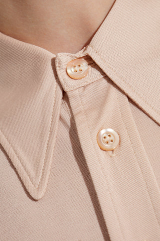 Maison Margiela PINK Short-sleeved polo shirt 5
