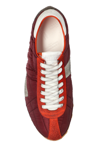 Maison Margiela BURGUNDY "Sprinters" sports shoes 6