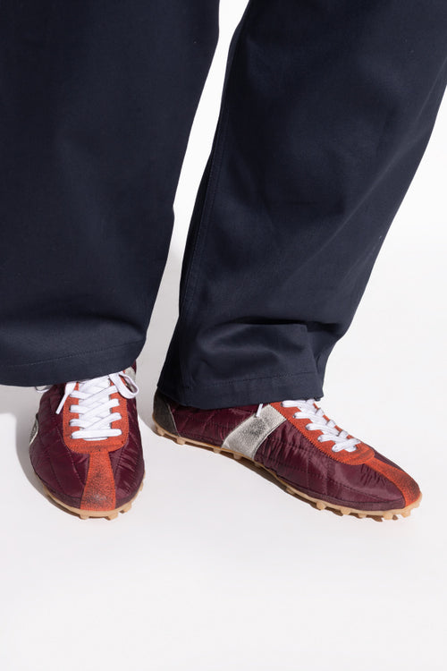 Maison Margiela BURGUNDY Sports shoes "Sprinters" 2
