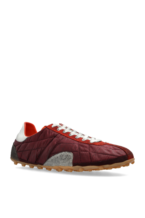 Maison Margiela BURGUNDY Sports shoes "Sprinters" 4