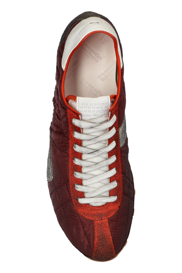 Maison Margiela BURGUNDY Sports shoes "Sprinters" 6