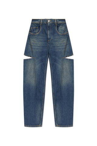 Maison Margiela BLUE Jeans with 'vintage' effect 1