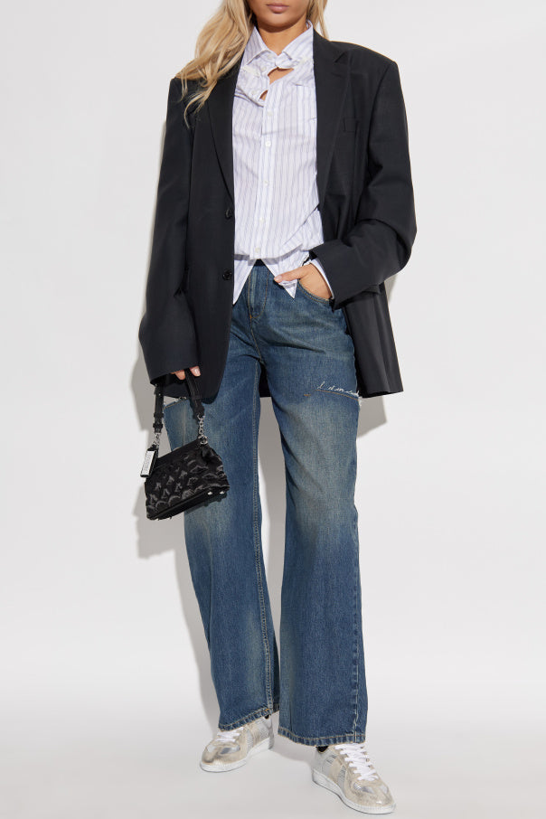 Maison Margiela BLUE Jeans with 'vintage' effect 2