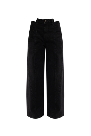 Maison Margiela BLACK Straight-leg jeans 1