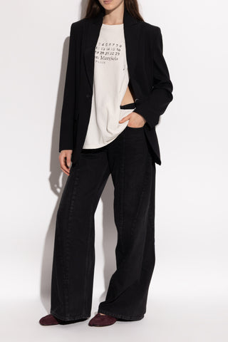 Maison Margiela BLACK Straight-leg jeans 2