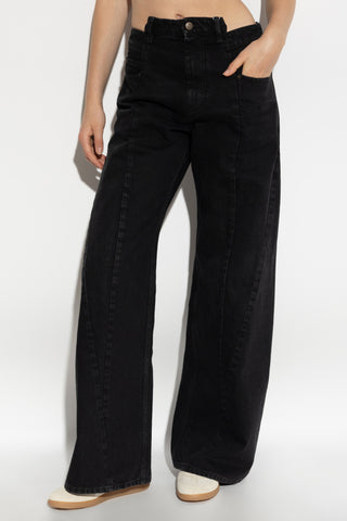 Maison Margiela BLACK Straight-leg jeans 3