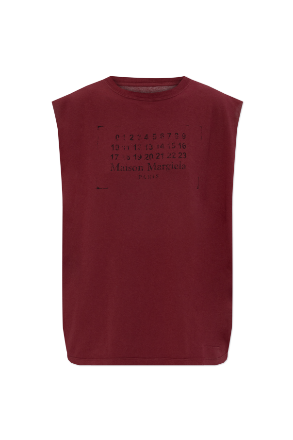 Maison Margiela RED Top with Z logo 1