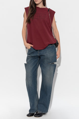 Maison Margiela RED Top with Z logo 2