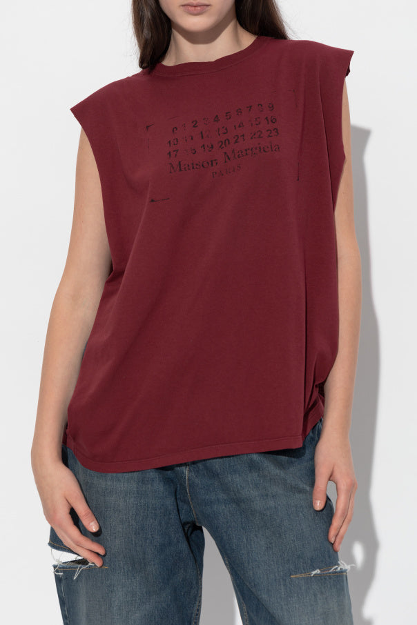 Maison Margiela RED Top with Z logo 3