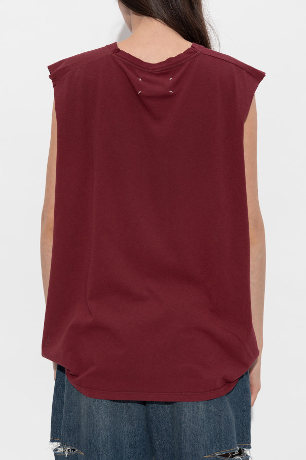Maison Margiela RED Top with Z logo 4