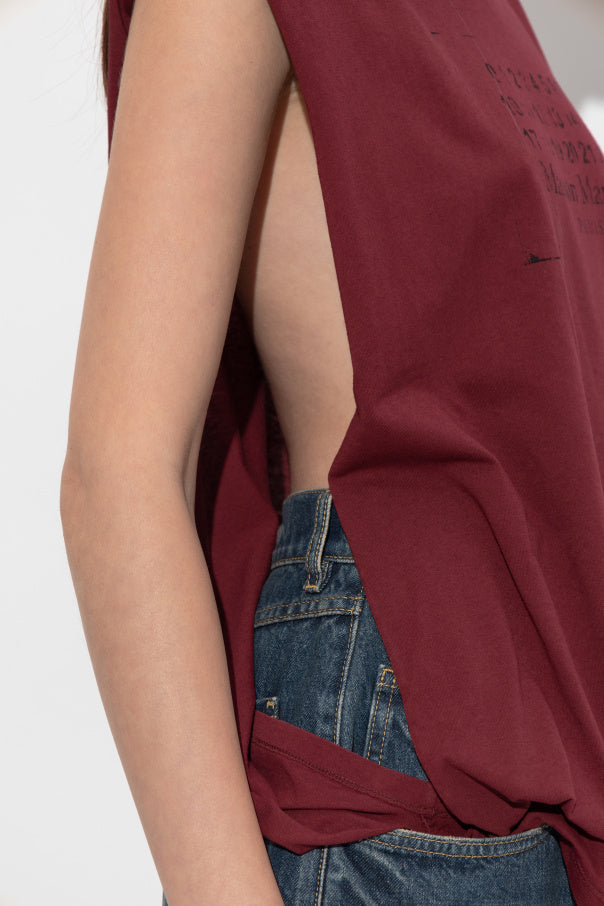 Maison Margiela RED Top with Z logo 6