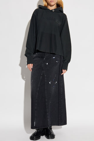 Maison Margiela BLACK Sweatshirt with logo 2