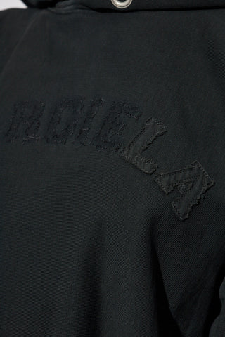 Maison Margiela BLACK Sweatshirt with logo 5