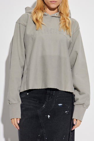 Maison Margiela GREY Sweatshirt with logo 3