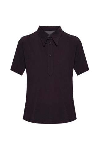 Maison Margiela PURPLE Polo shirt 1