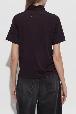 Maison Margiela PURPLE Polo shirt 4