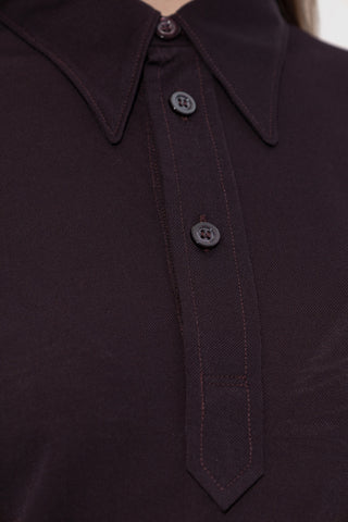 Maison Margiela PURPLE Polo shirt 5