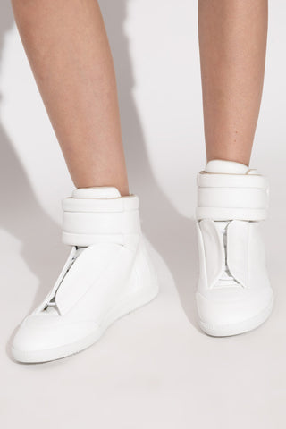 Maison Margiela WHITE Sports shoes above the ankle 2