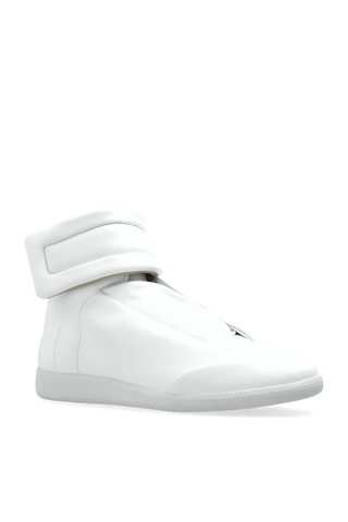 Maison Margiela WHITE Sports shoes above the ankle 4