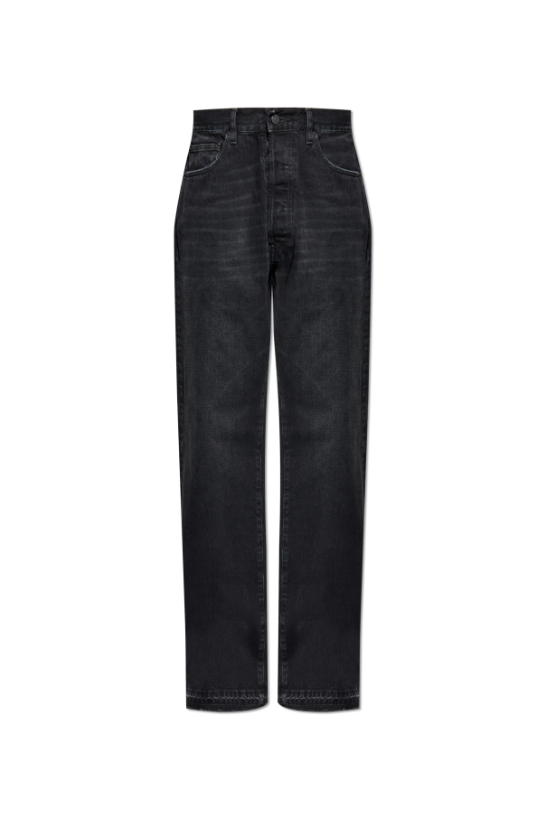 Maison Margiela BLACK Jeans with vintage effect 1