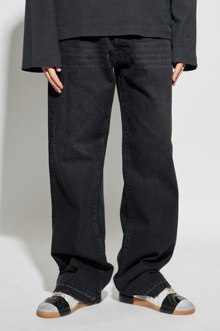 Maison Margiela BLACK Jeans with vintage effect 3