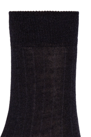 Maison Margiela NAVY BLUE Tabi cut socks 2