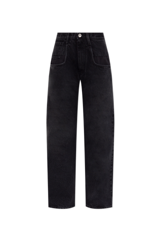 Maison Margiela BLACK Jeans with logo 1