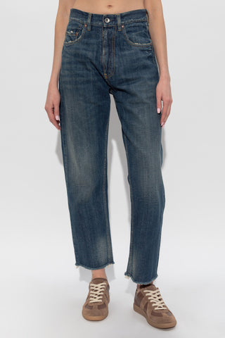 Maison Margiela BLUE Jeans with logo 3