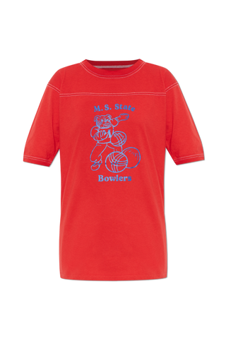 Maison Margiela RED T-shirt with print 1