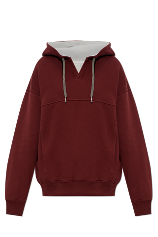 Maison Margiela BURGUNDY Hoodie 1