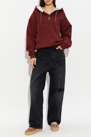 Maison Margiela BURGUNDY Hoodie 2