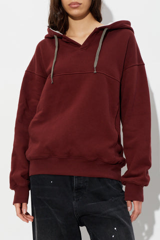 Maison Margiela BURGUNDY Hoodie 3