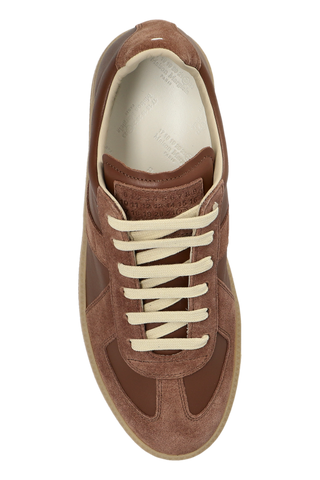 Maison Margiela BROWN Leather sports shoes 6