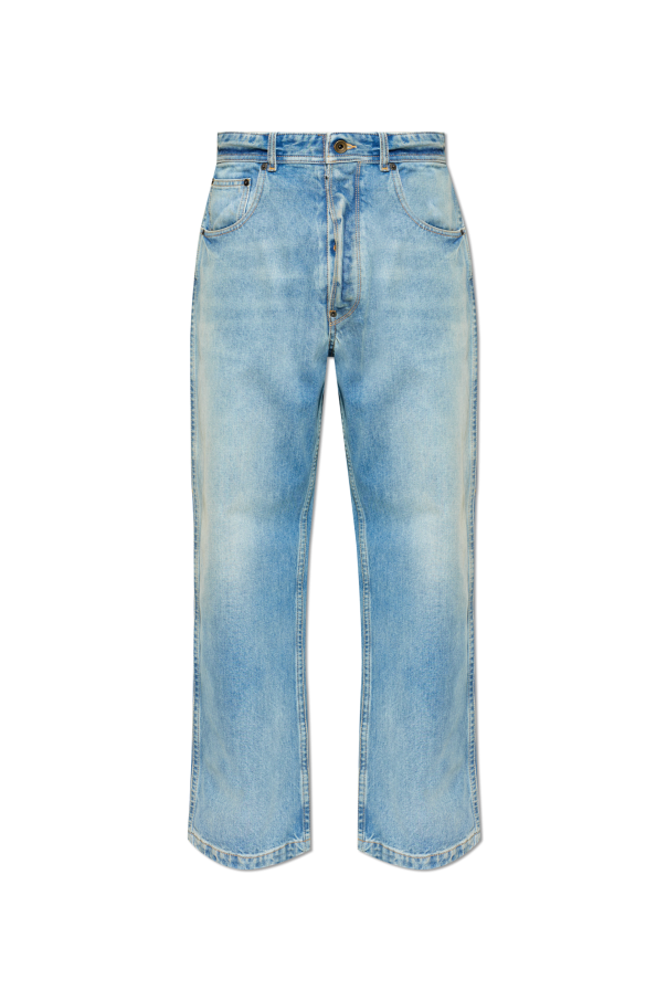 Maison Margiela BLUE Straight-leg jeans 1