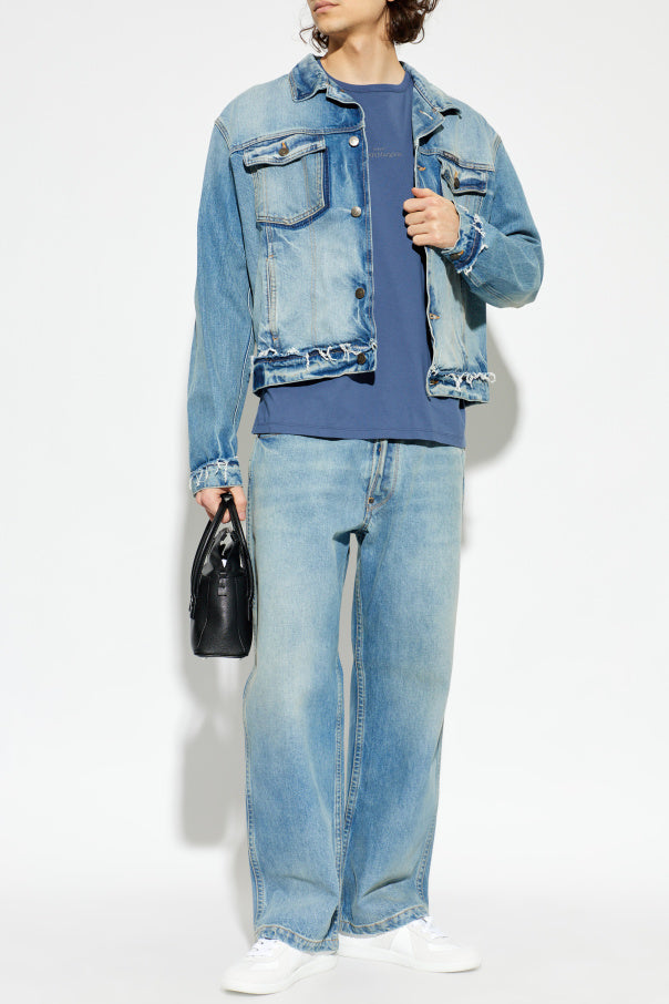 Maison Margiela BLUE Straight-leg jeans 2
