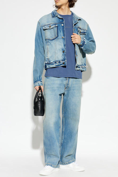 Maison Margiela BLUE Straight-leg jeans 2