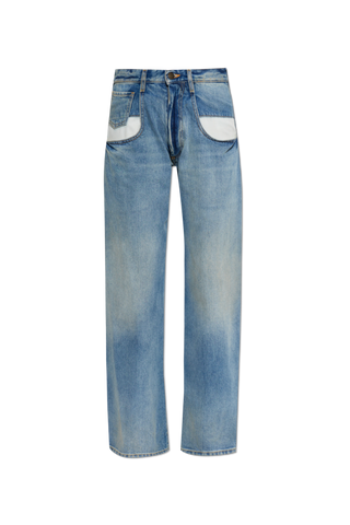 Maison Margiela BLUE Straight-leg jeans 1