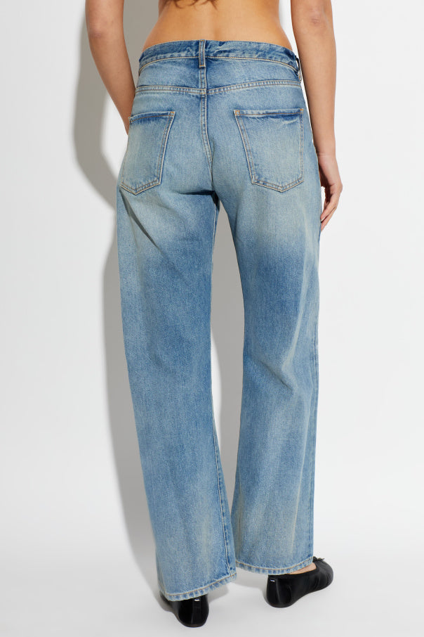 Maison Margiela BLUE Straight-leg jeans 4