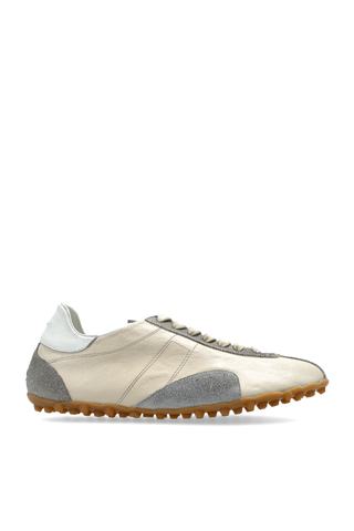 Maison Margiela cream Leather sports shoes 1