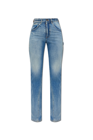 Maison Margiela BLUE Jeans with a 'vintage' effect 1