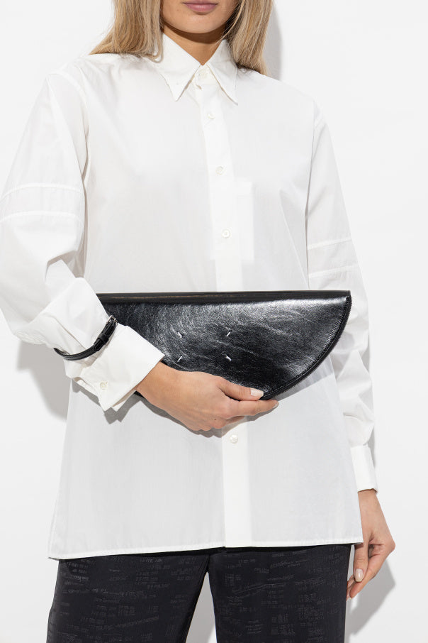Maison Margiela BLACK Leather handbag 2