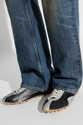 Maison Margiela BLACK Sports shoes with logo 2
