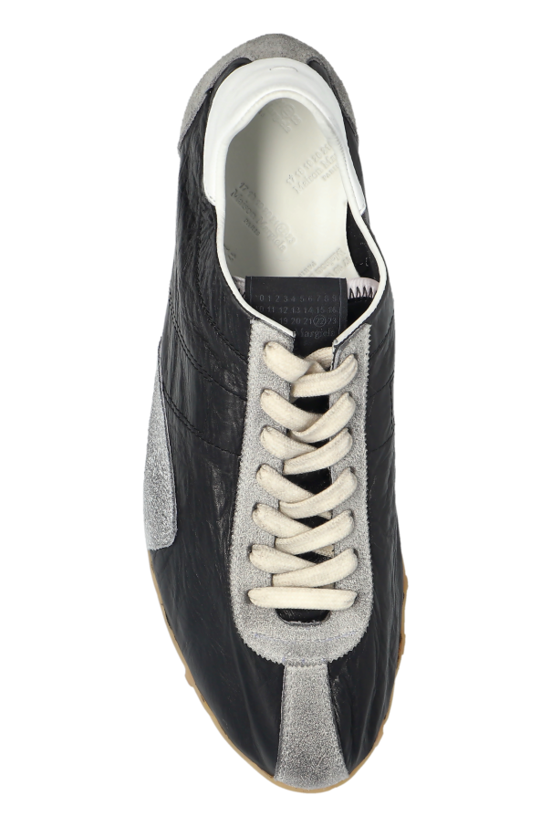 Maison Margiela BLACK Sports shoes with logo 6