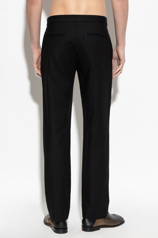 Maison Margiela BLACK Wool trousers 4
