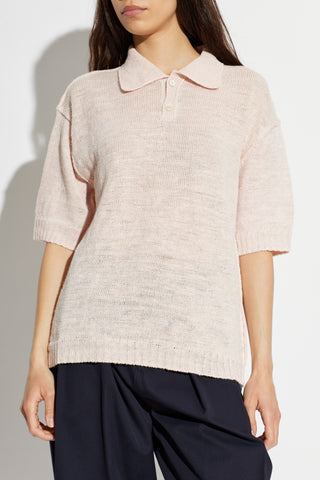 Maison Margiela PINK Linen polo 3